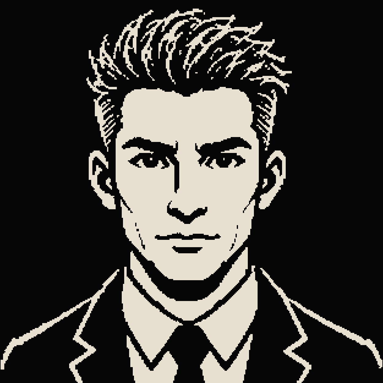 Wall Street Trader male portrait